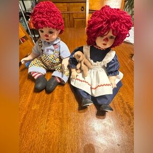 Raggedy Ann Doll Set